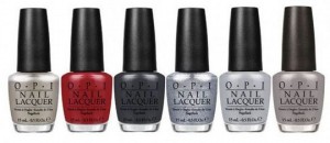 OPI 50 shades of gray collection at Polished Nail Bar