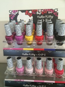opi hello kitty collection at polished nail bar in charlotte nc