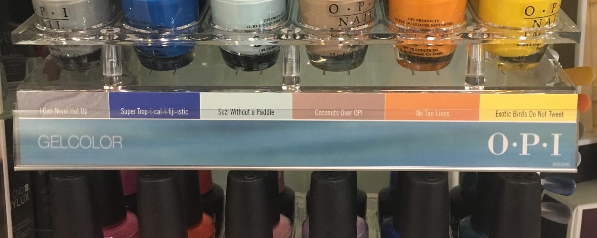 2017 Spring/Summer OPI Fiji Collection at Polished Nail Bar in the Charlotte NC area