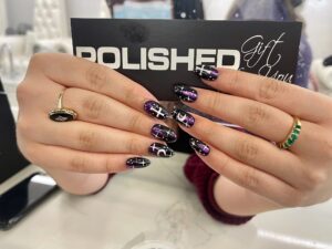 Halloween manicure | Polished Nail Bar |Charlotte metro| Raleigh.